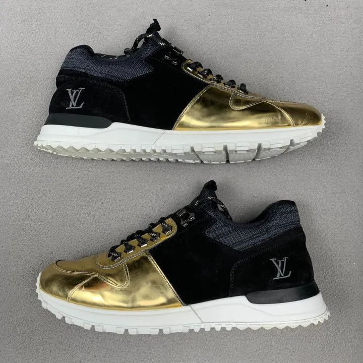 Other Louis Vuitton Gold and Black Casual Sneakers -2508 Size US 8 / EU 41 - 6 Thumbnail