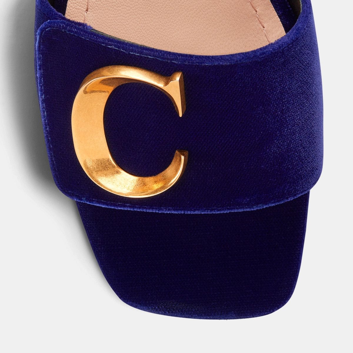 Dior o1w1db11024 C'Est Dior Heeled Slide in Cabalt Blue Size US 8 / IT 38 - 5 Thumbnail