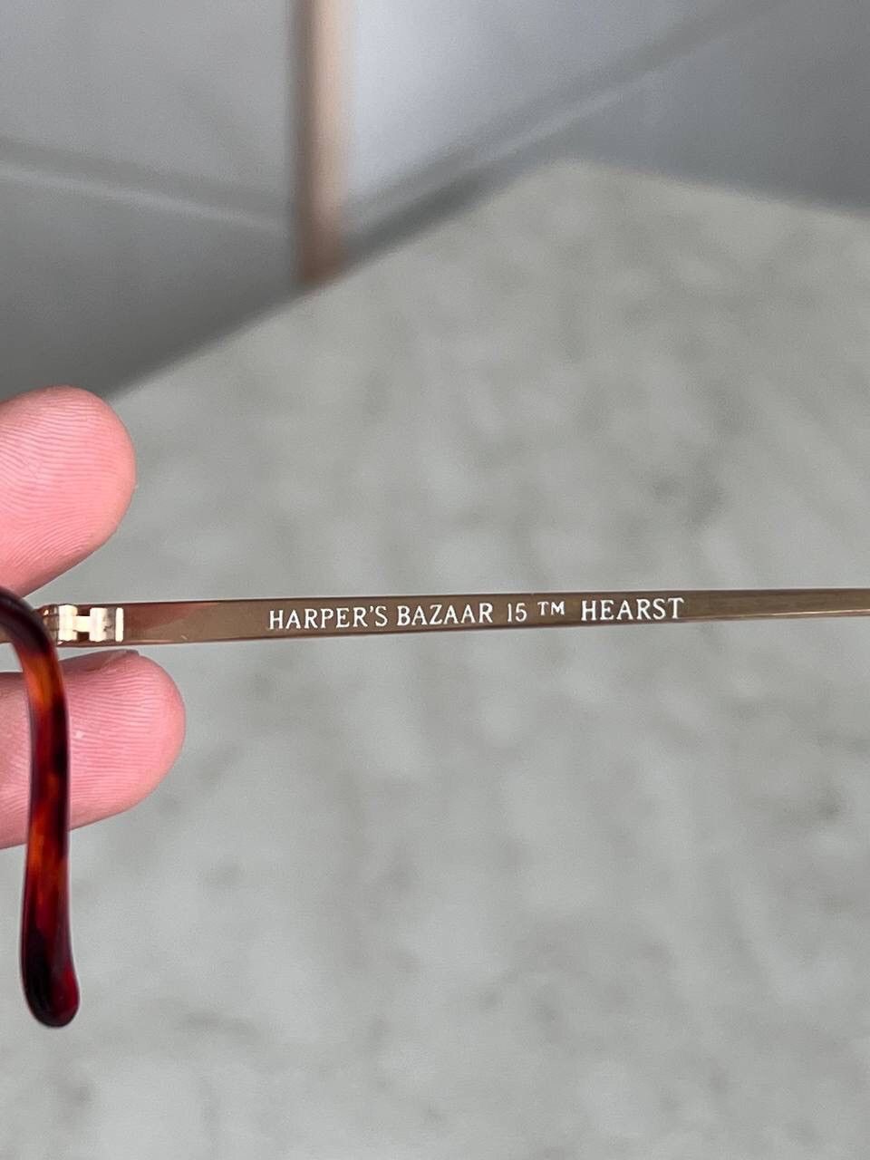 Japanese Brand Harper's Bazar eyeglasses Retro Frame Japan Made '90s Y2K Size ONE SIZE - 7 Thumbnail