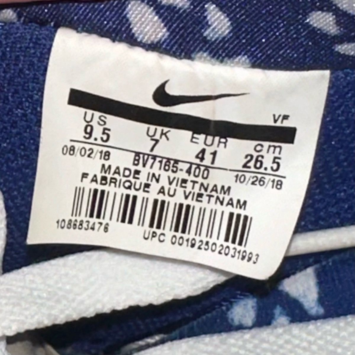 Nike Size 9.5 W (8 M) - Nike Air Force 1 Low Doernbecher 2018 Size US 9.5 / IT 39.5 - 6 Thumbnail