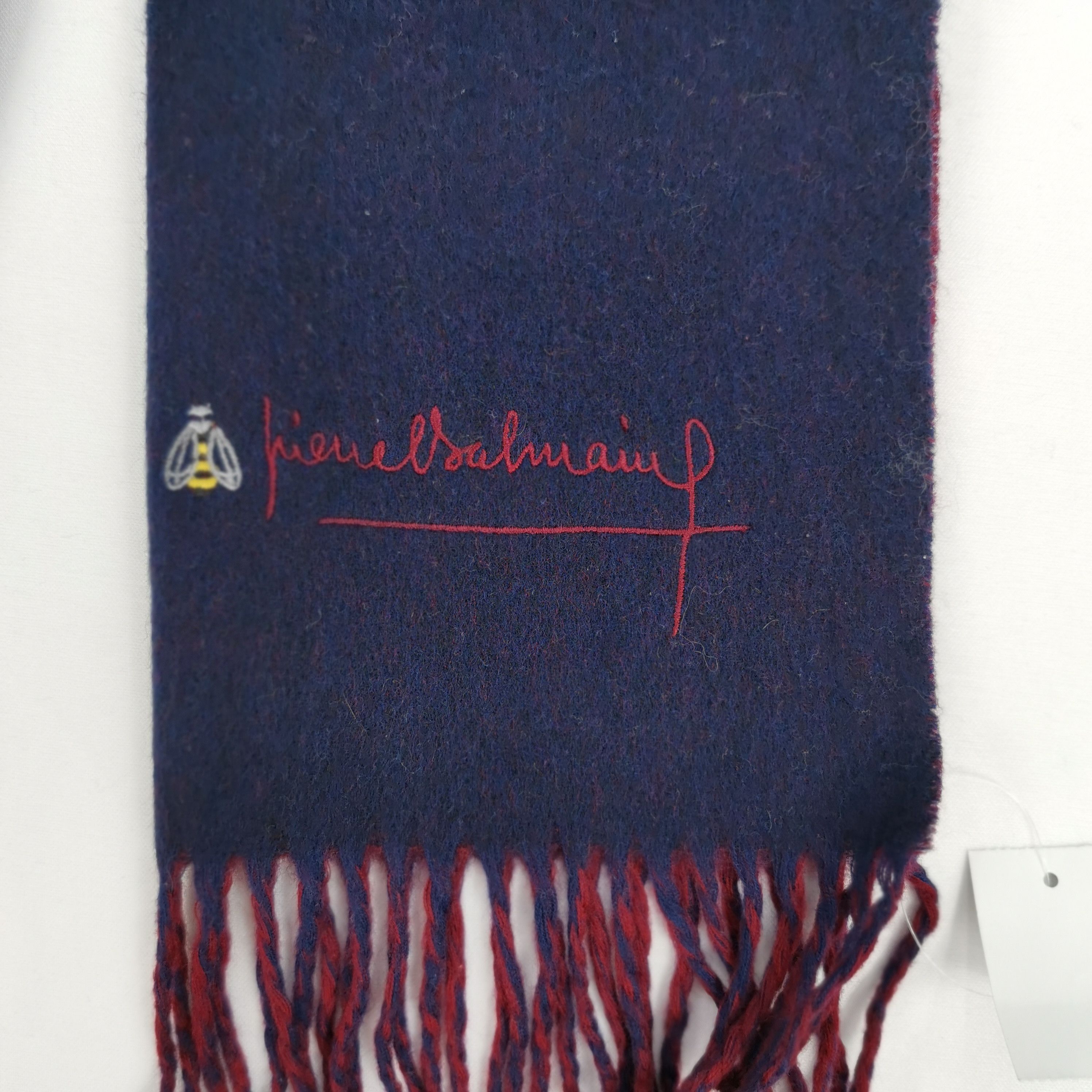Vintage Vintage Pierre Balmain Scarf Muffler Wool Scarves Size ONE SIZE - 4 Thumbnail