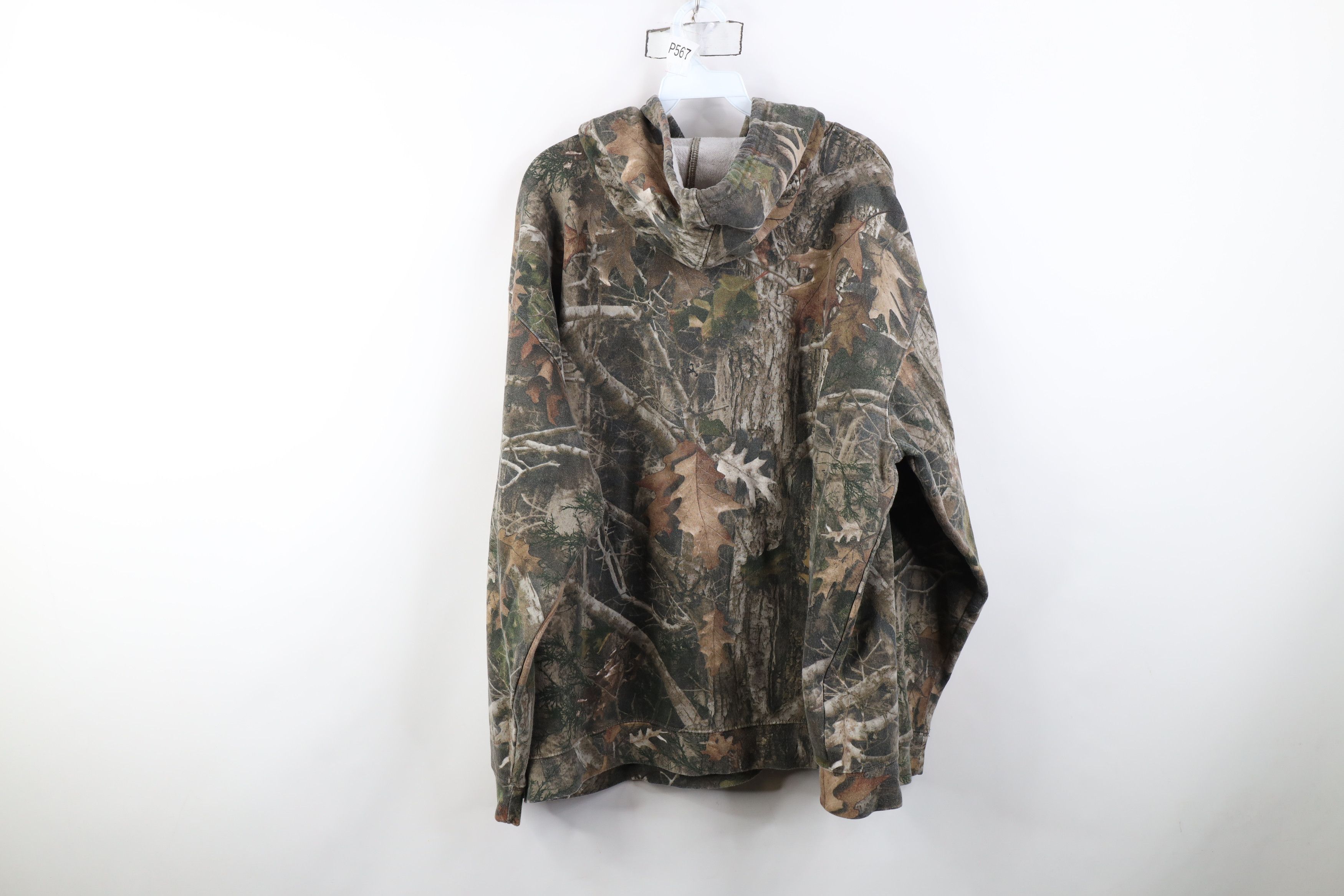 Vintage Vintage Y2K Streetwear Deer Skull Hoodie Sweatshirt Size US XL / EU 56 / 4 - 10 Thumbnail