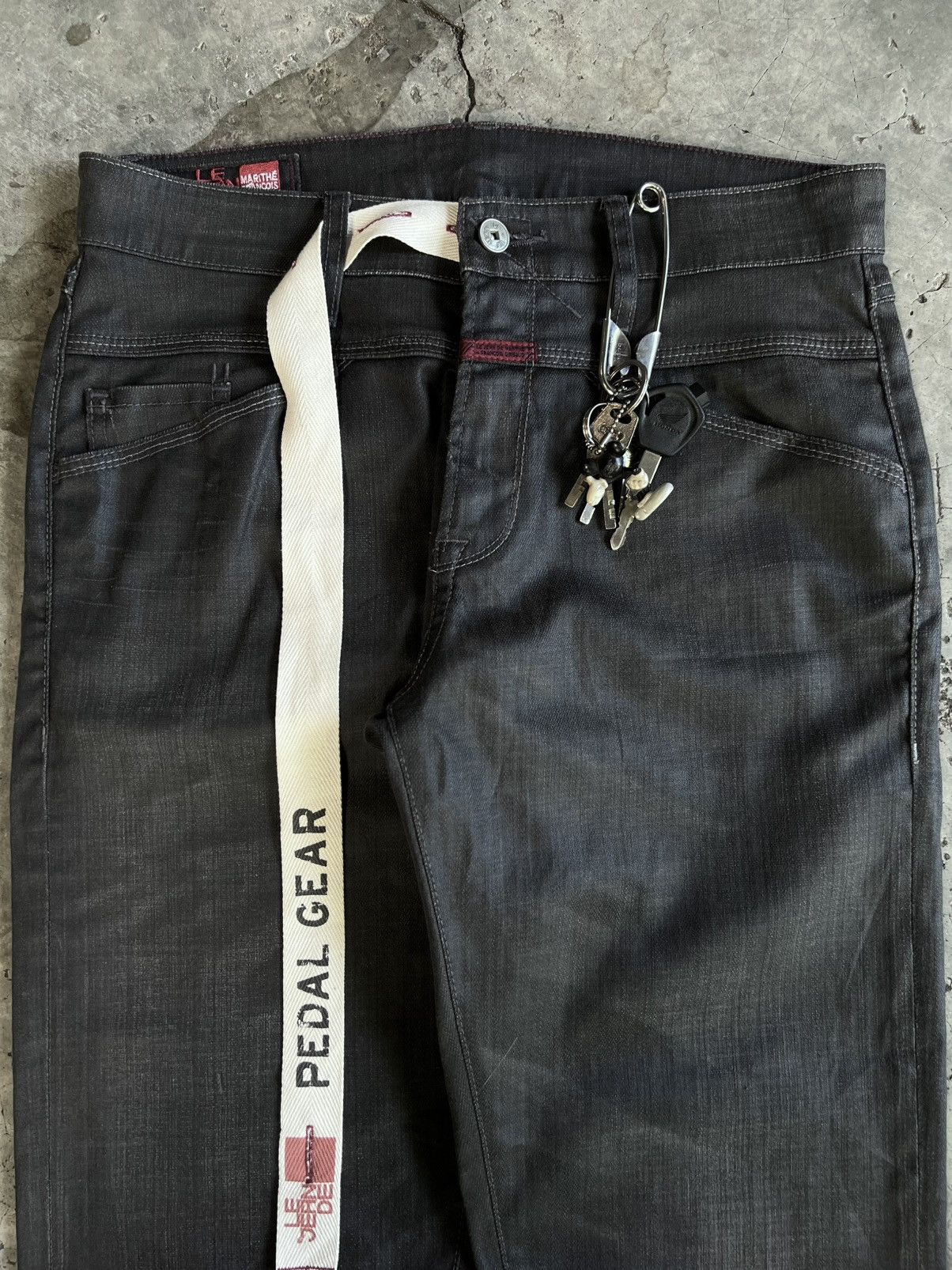 Marithe + Francois Girbaud Marithe Francois Girbaud Waxed Pants Size US 32 / EU 48 - 4 Thumbnail