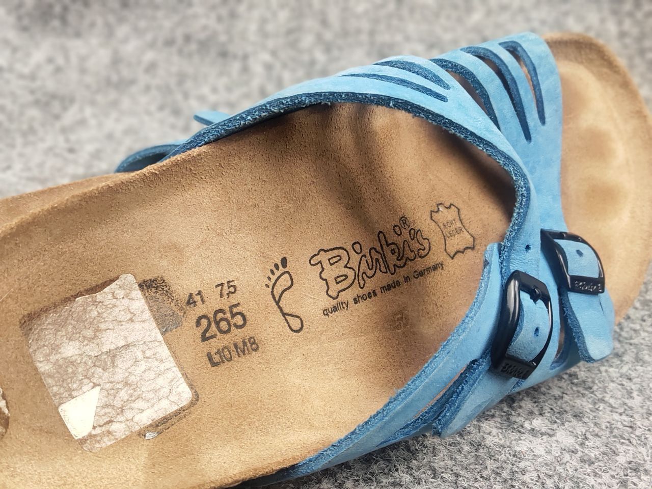 Birkenstock Birkis by Birkenstock Grenada Leather Sandals slippers Unise Size US 8 / EU 41 - 16 Thumbnail