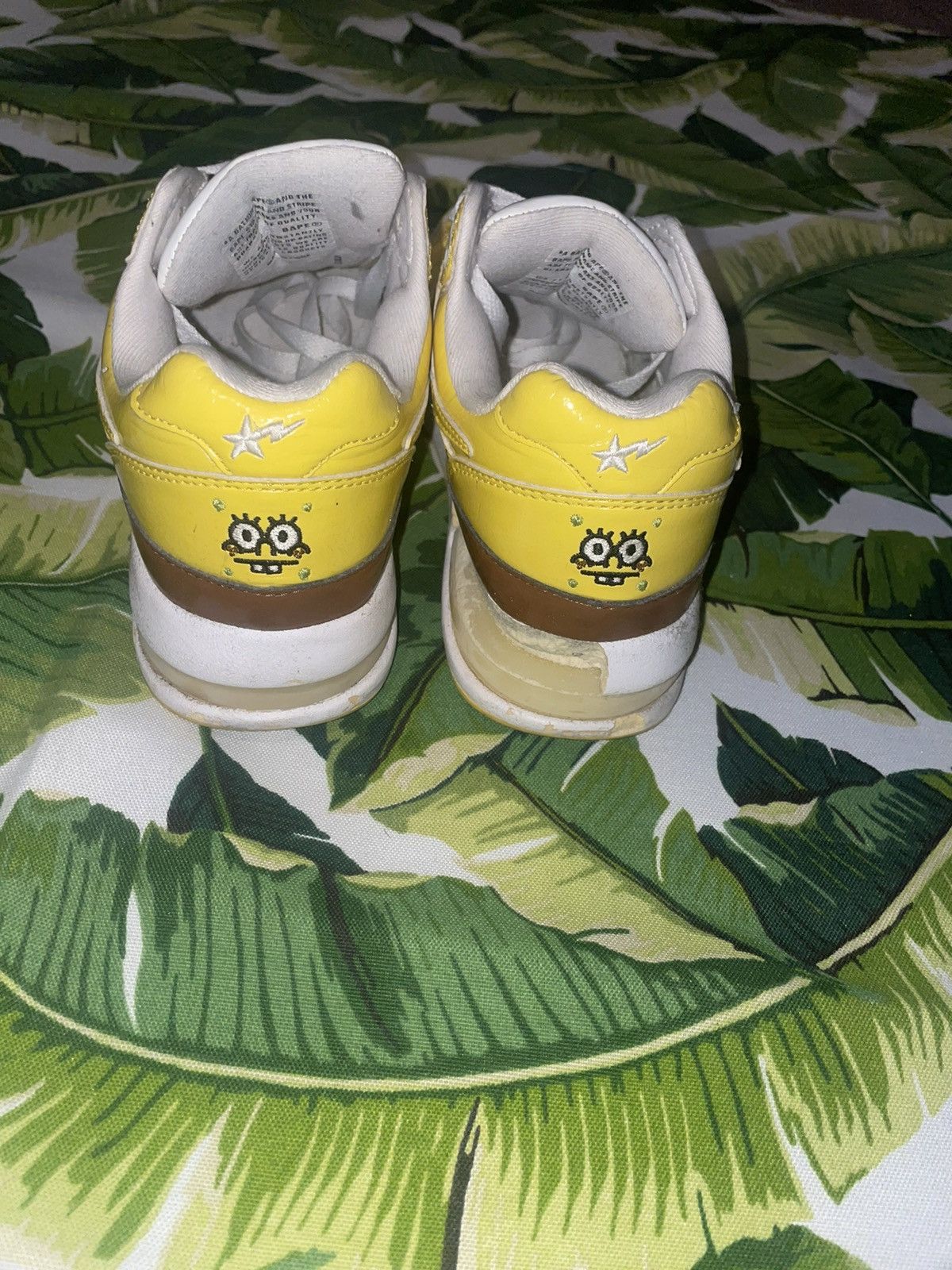 Bape Bape x SpongeBob Roadsta Size US 5.5 / EU 38 - 2 Thumbnail