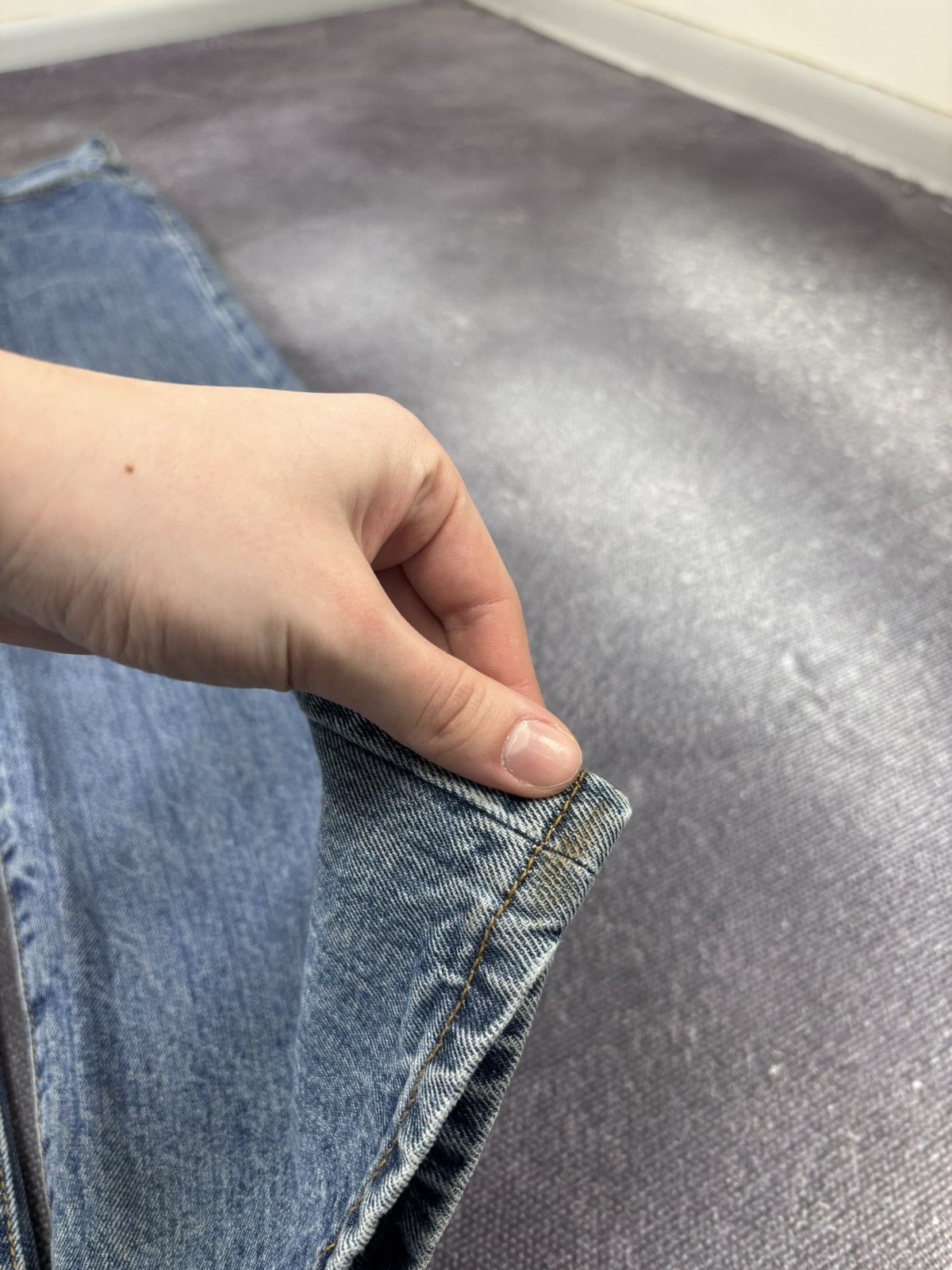 Levi's Vintage Levi’s 501 Men’s Blue USA Hype Denim Jeans Size US 34 / EU 50 - 10 Thumbnail