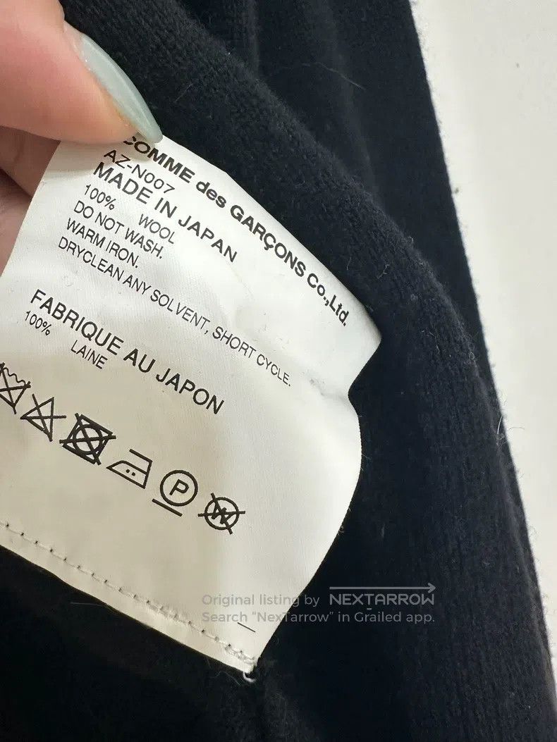 Comme des Garcons Comme Des Garcons Classic wool sweater cardigan Size M / US 6-8 / IT 42-44 - 8 Thumbnail