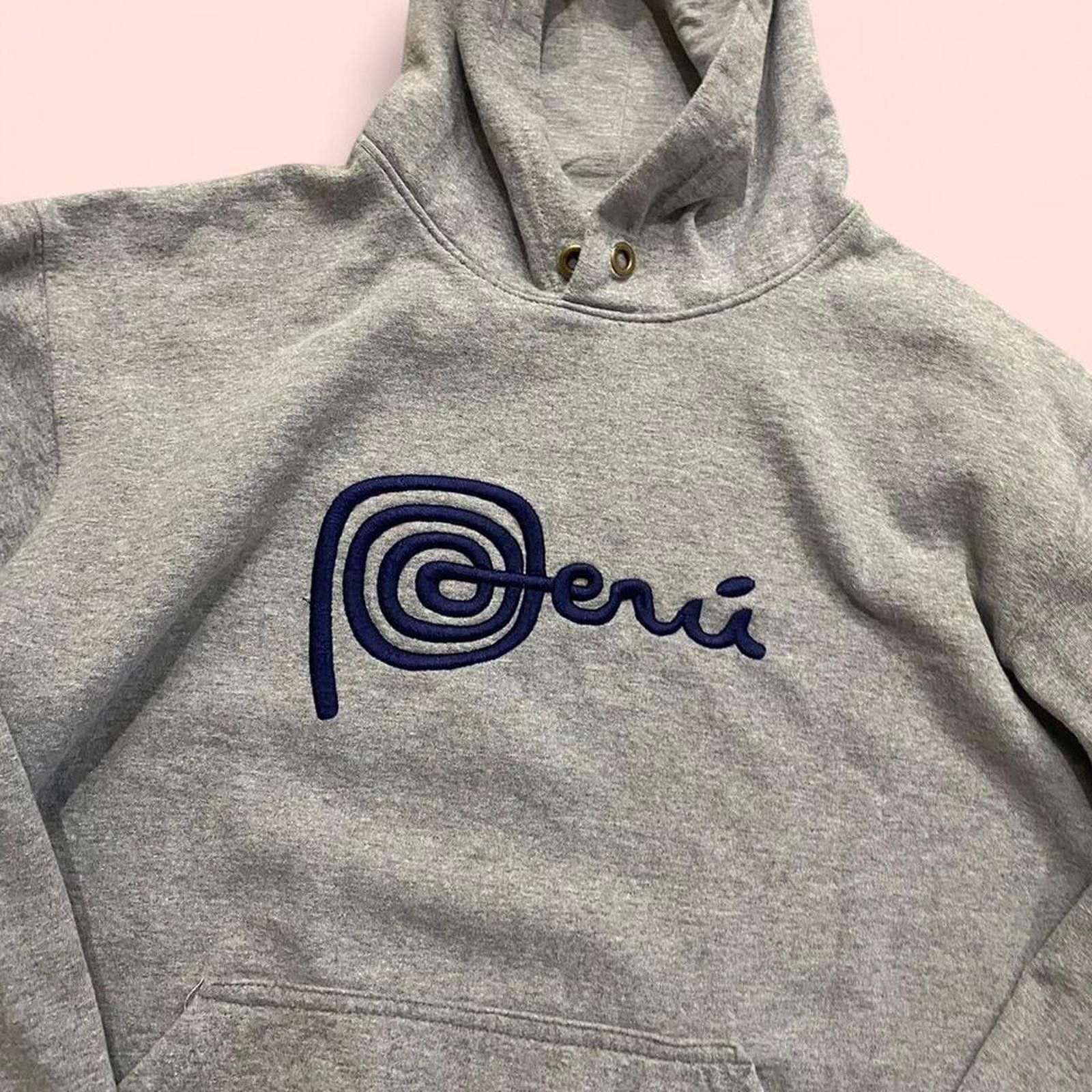 Other Grey and blue Peruvian logo hoodie Size US S / EU 44-46 / 1 - 2 Thumbnail