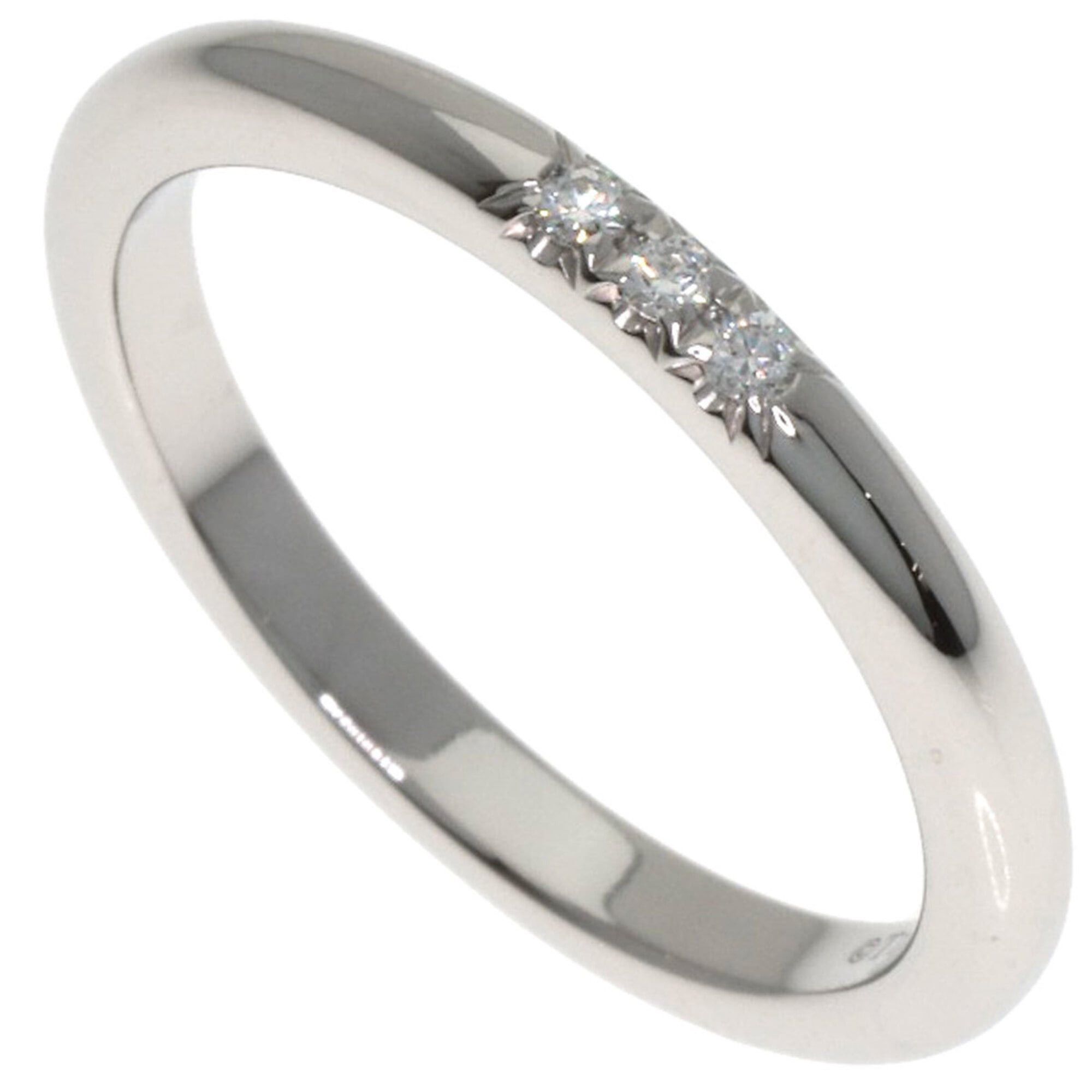 Tiffany & Co. Tiffany & Co. Wedding 3-Diamond Ring, Platinum PT950, Women's. Size ONE SIZE - 1 Thumbnail