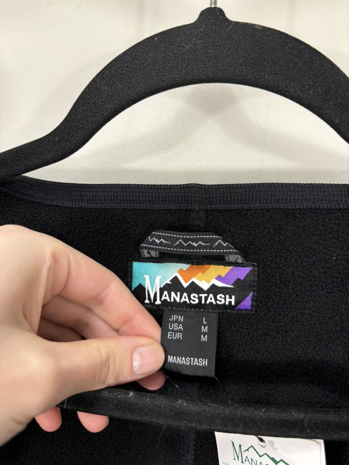 Manastash Manastash Bigfoot Jacket ‘23 Men’s Black Fleece Outdoor Size US M / EU 48-50 / 2 - 12 Thumbnail