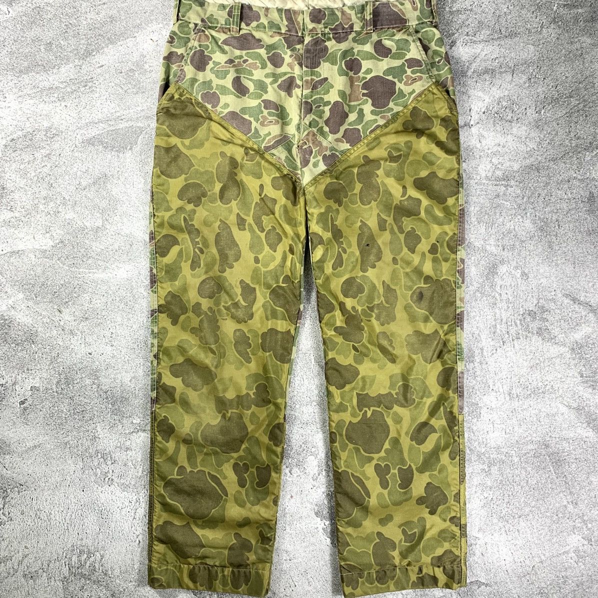 Vintage Vintage 1970’s-1980’s DuxBak Duck Camo Brush Pants Size US 35 - 1 Thumbnail