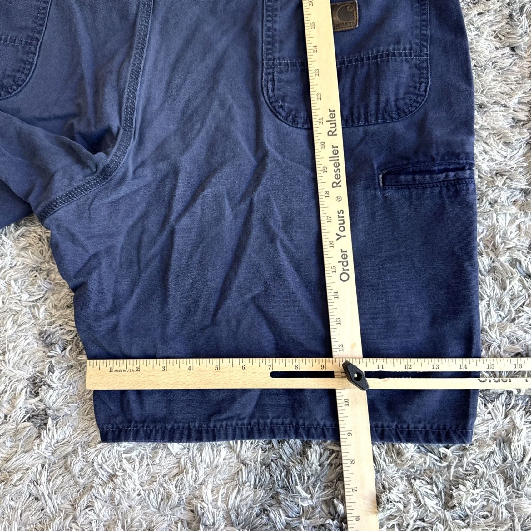 Carhartt Carhartt Shorts Men’s 46 Original Fit Y2K Utility DYED B203 BLS Baggy Workwear Size US 30 / EU 46 - 5 Thumbnail