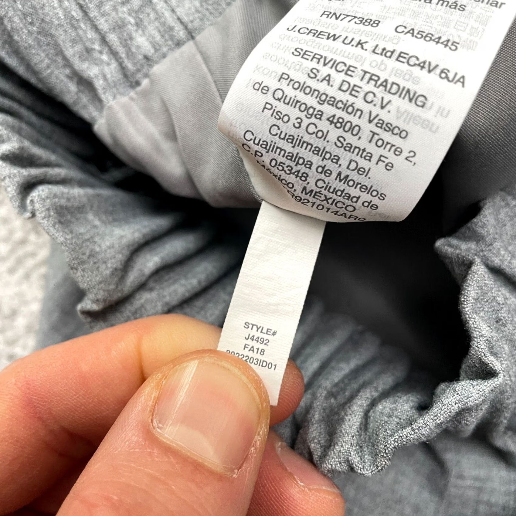 J.Crew J.Crew Mercantile Skirt Womens 00 Gray Elastic Waist Pleated Pencil Short 00s Mens Women Girls Size 24" / US 00 / IT 34 - 6 Thumbnail