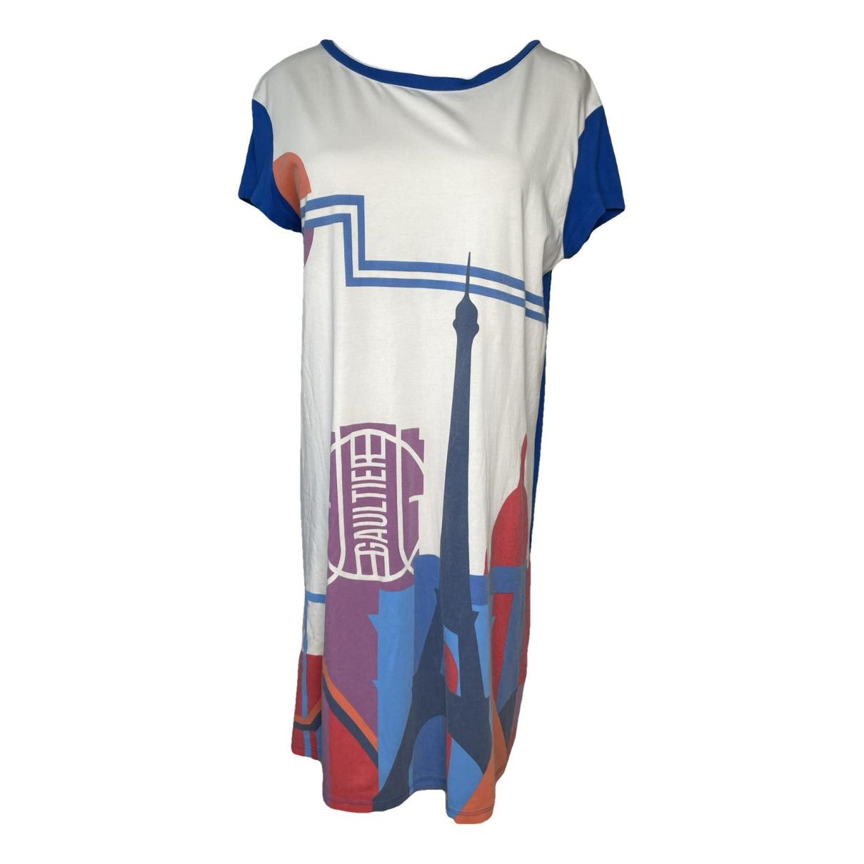 Jean Paul Gaultier Multicolour Cotton Dresse Size M / US 6-8 / IT 42-44 - 1 Thumbnail