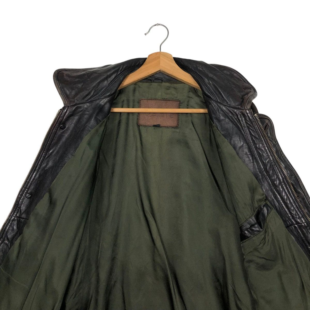Japanese Brand 🔥VINTAGE BIKER LEATHER JACKET BLANKET VARIE ISSEY MIYAKE Size US L / EU 52-54 / 3 - 16 Thumbnail
