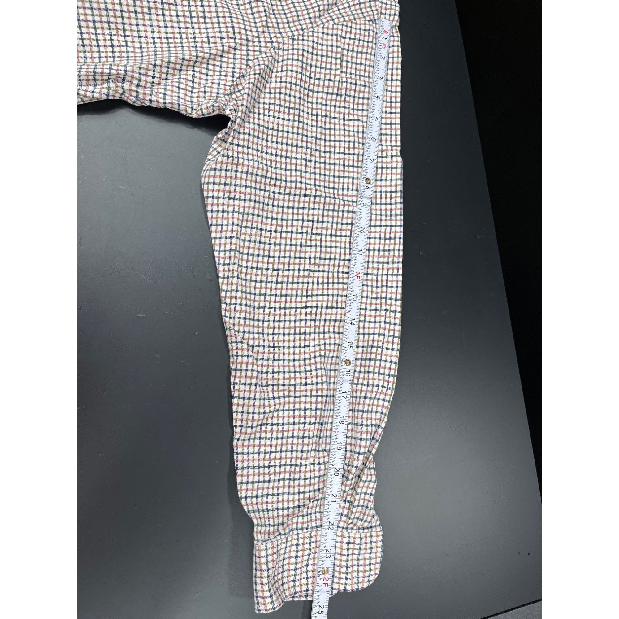 Ralph Lauren Ralph Lauren SKU 514 Mens Plaid Long Sleeve Button Up Shirt Size US L / EU 52-54 / 3 - 7 Thumbnail