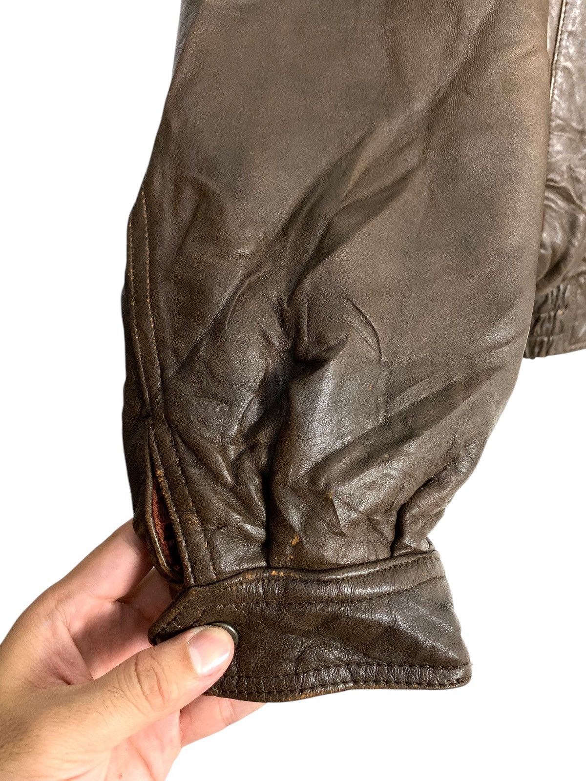 Vintage Rare‼️ Vintage Wind Armor Sheepskin Leather Jacket Size US M / EU 48-50 / 2 - 13 Thumbnail