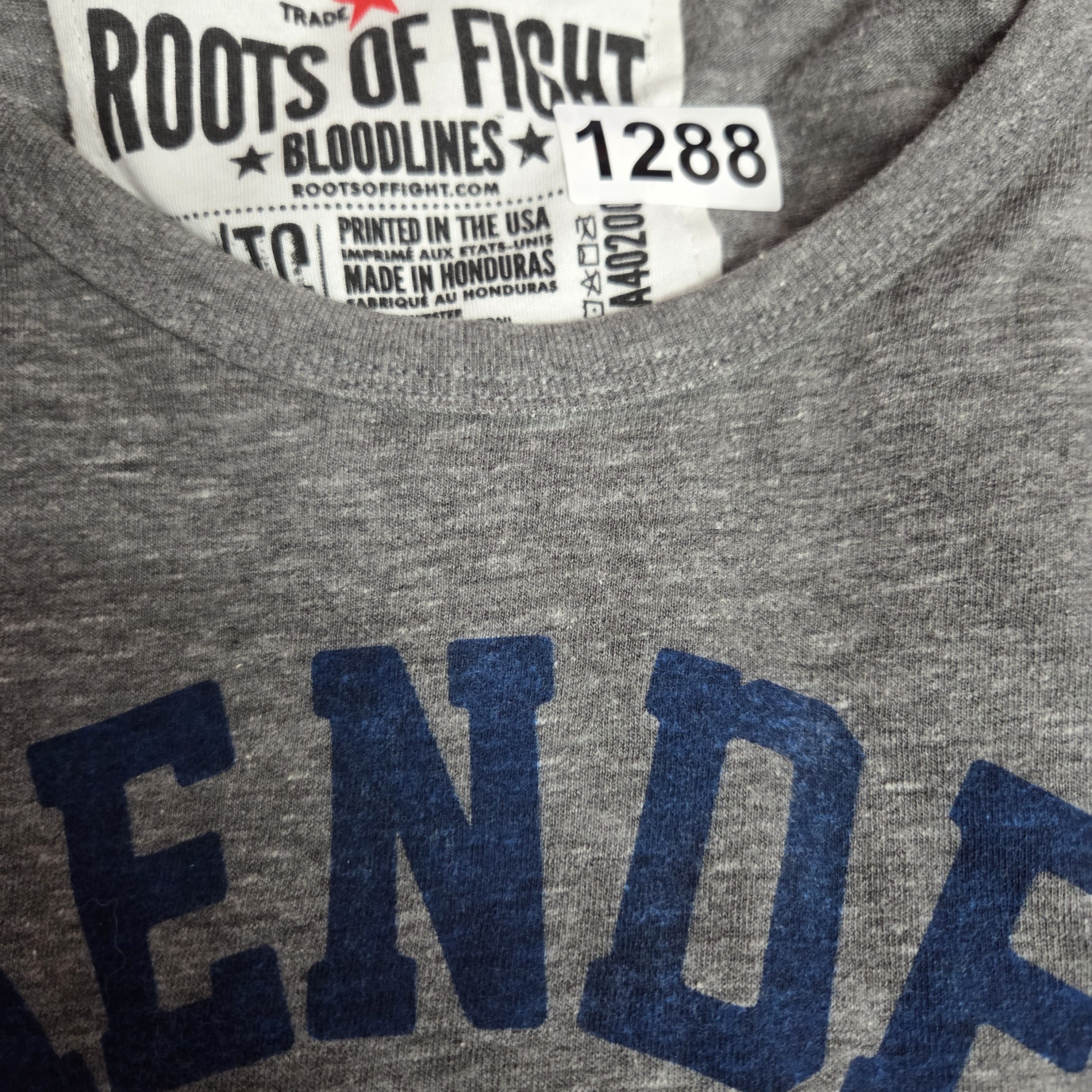 Other RARE Roots Of Fight Shirt Mens XL Gray Dan Henderson Pride Size US XL / EU 56 / 4 - 14 Thumbnail