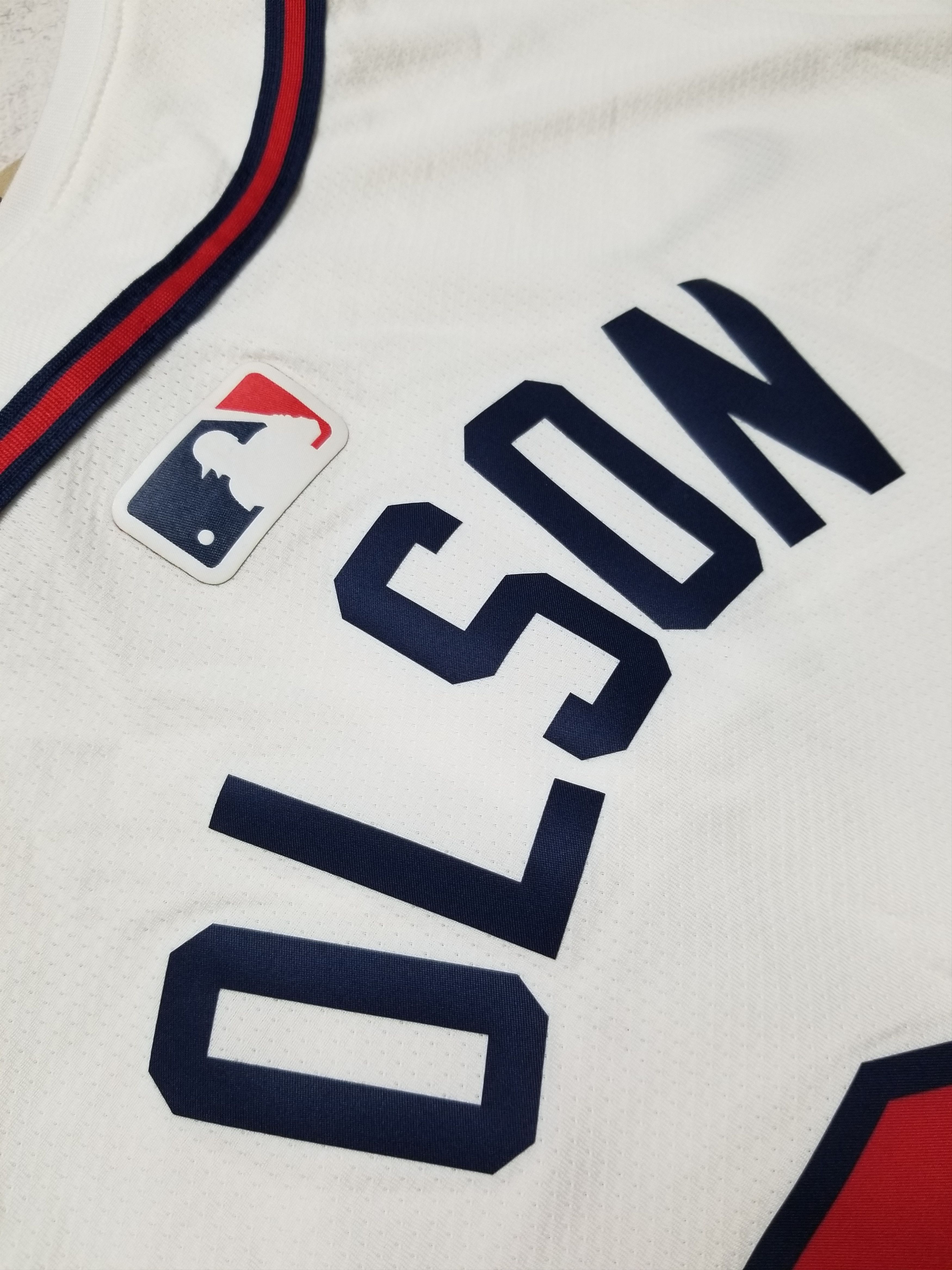 Nike New Nike Atlanta Braves Matt Olson #28 Jersey Size US XXL / EU 58 / 5 - 6 Thumbnail