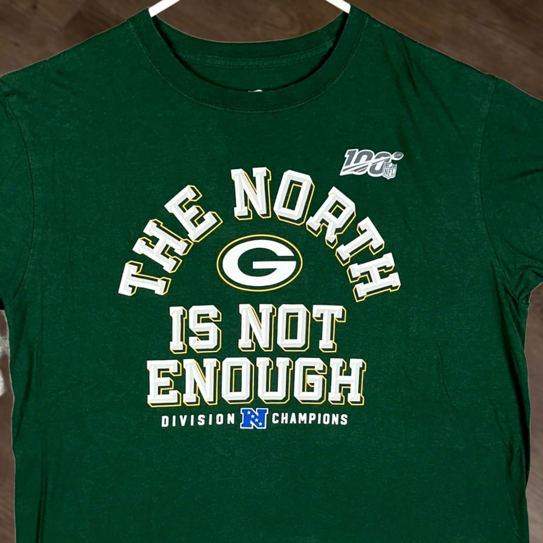 Vintage Fanatics Green Bay Packers T-Shirt Mens L Green Short Sleeve Graphic Crew Neck Vintage? No (EUC) Size US L / EU 52-54 / 3 - 1 Thumbnail