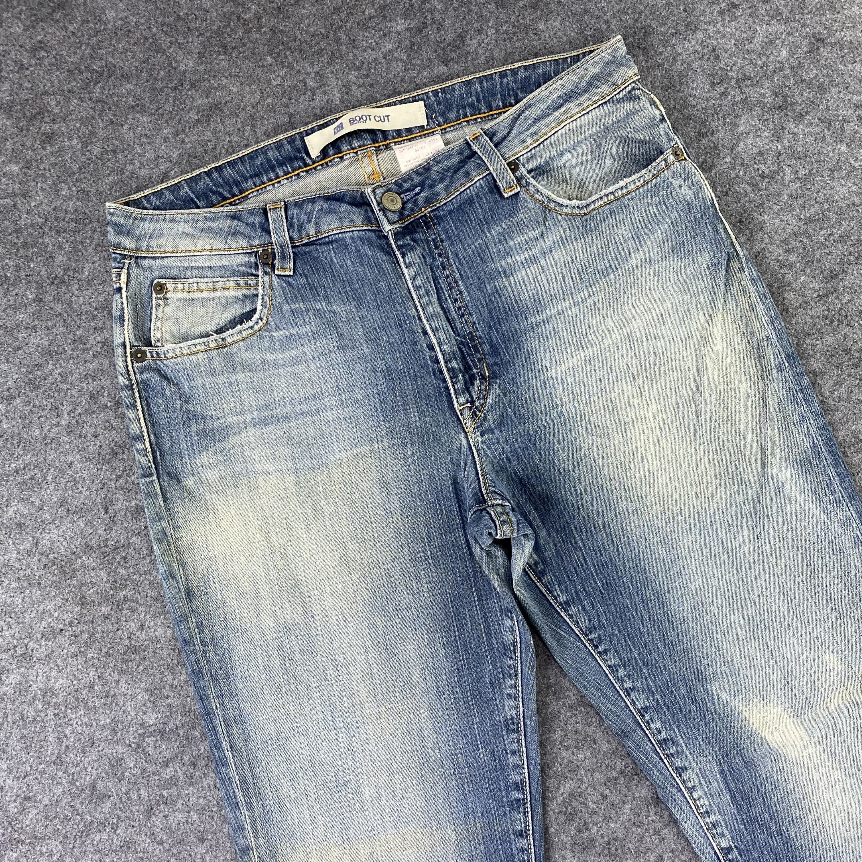 Gap × Japanese Brand × Jean Gap Boot Cut Wash Jeans - J1142 Size US 34 / EU 50 - 3 Thumbnail