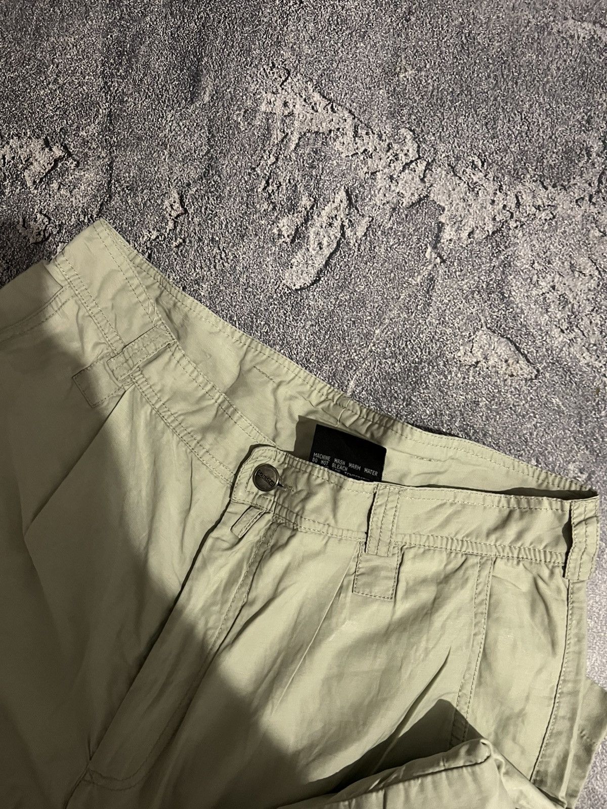 Japanese Brand Japanese Transformer Sweatpants — Vintage Beige Wide Leg Size US 32 / EU 48 - 6 Thumbnail
