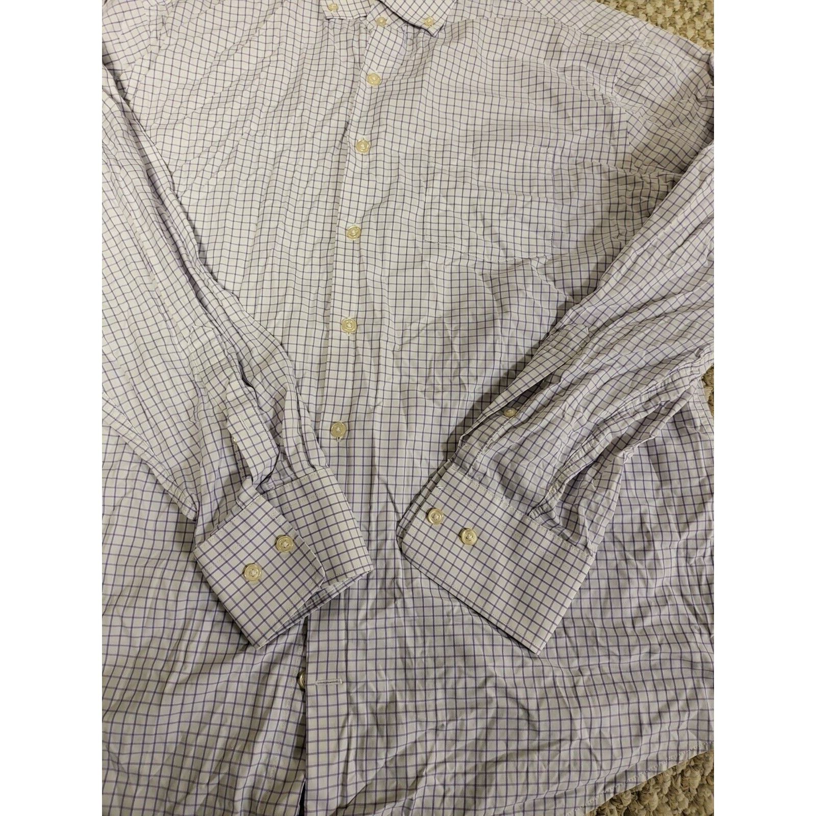 Peter Millar Peter MILLAR Purple And White Check Summer Comfort Size US L / EU 52-54 / 3 - 2 Thumbnail