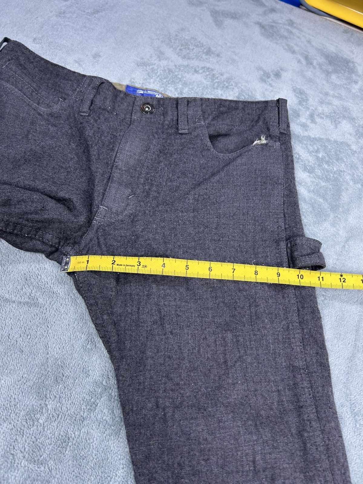 Junya Watanabe Comme des Garcons x Junya Watanabe Wool Buckle Pants S0208 Size US 31 - 16 Thumbnail