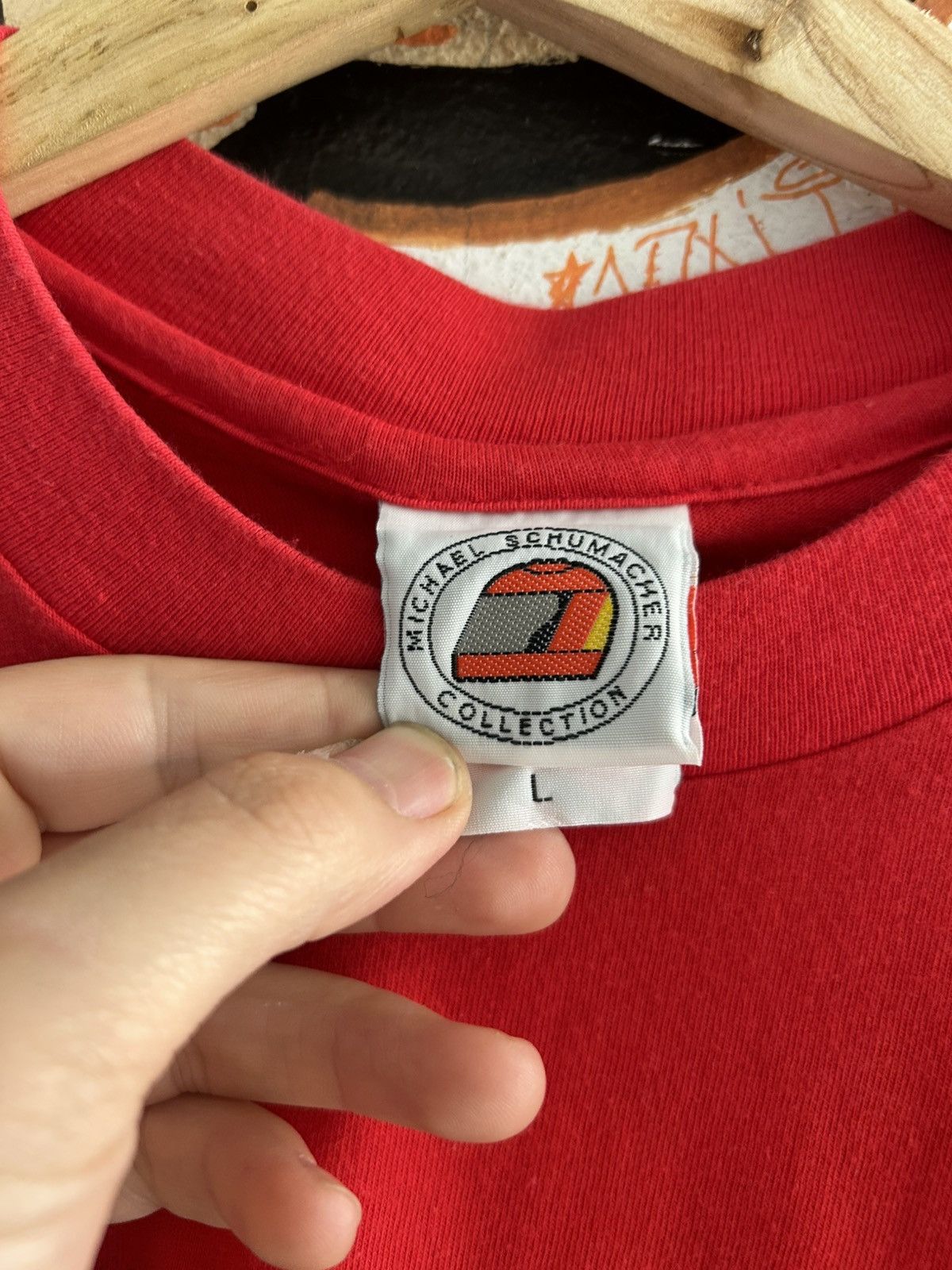 Ferrari × Vintage 90s Michael Schumacher Tee Size US L / EU 52-54 / 3 - 3 Thumbnail