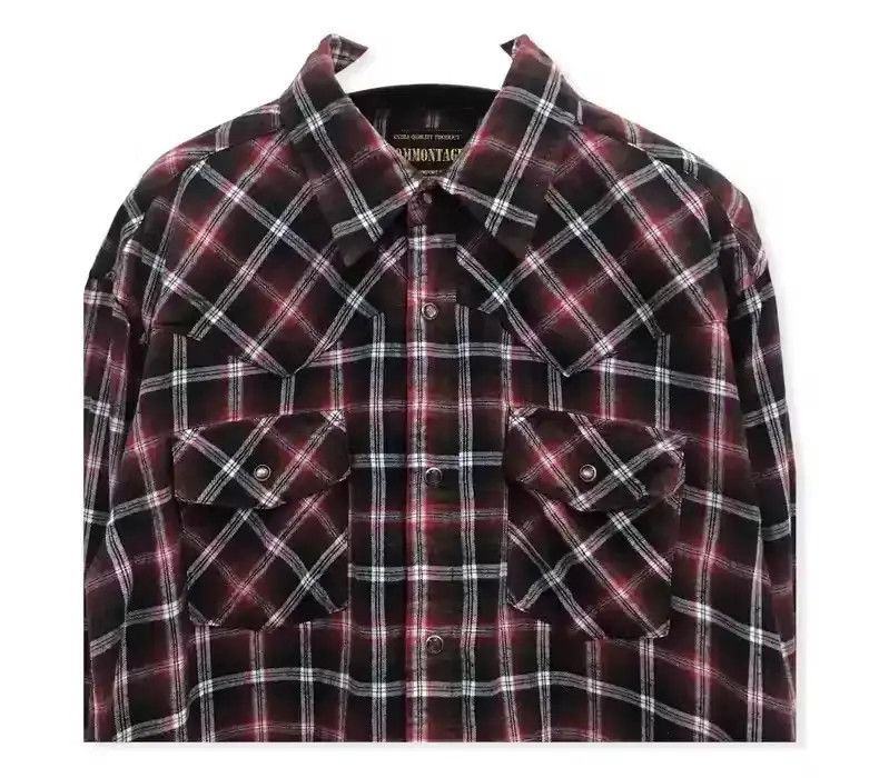 Flannel Commontage Plaid Tartan Flannel Shirt Size US XL / EU 56 / 4 - 2 Thumbnail