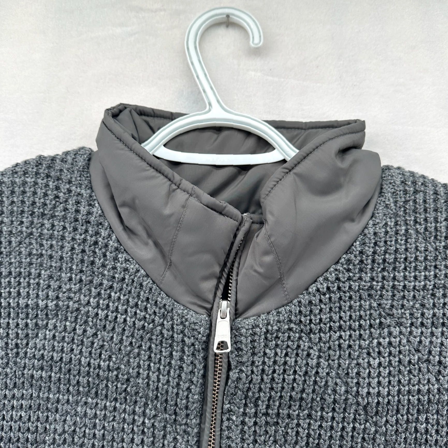Vintage Calibrate Jacket Men's XL Full Zip Gray Lined Cotton Winter Outdoor Size US XL / EU 56 / 4 - 2 Thumbnail