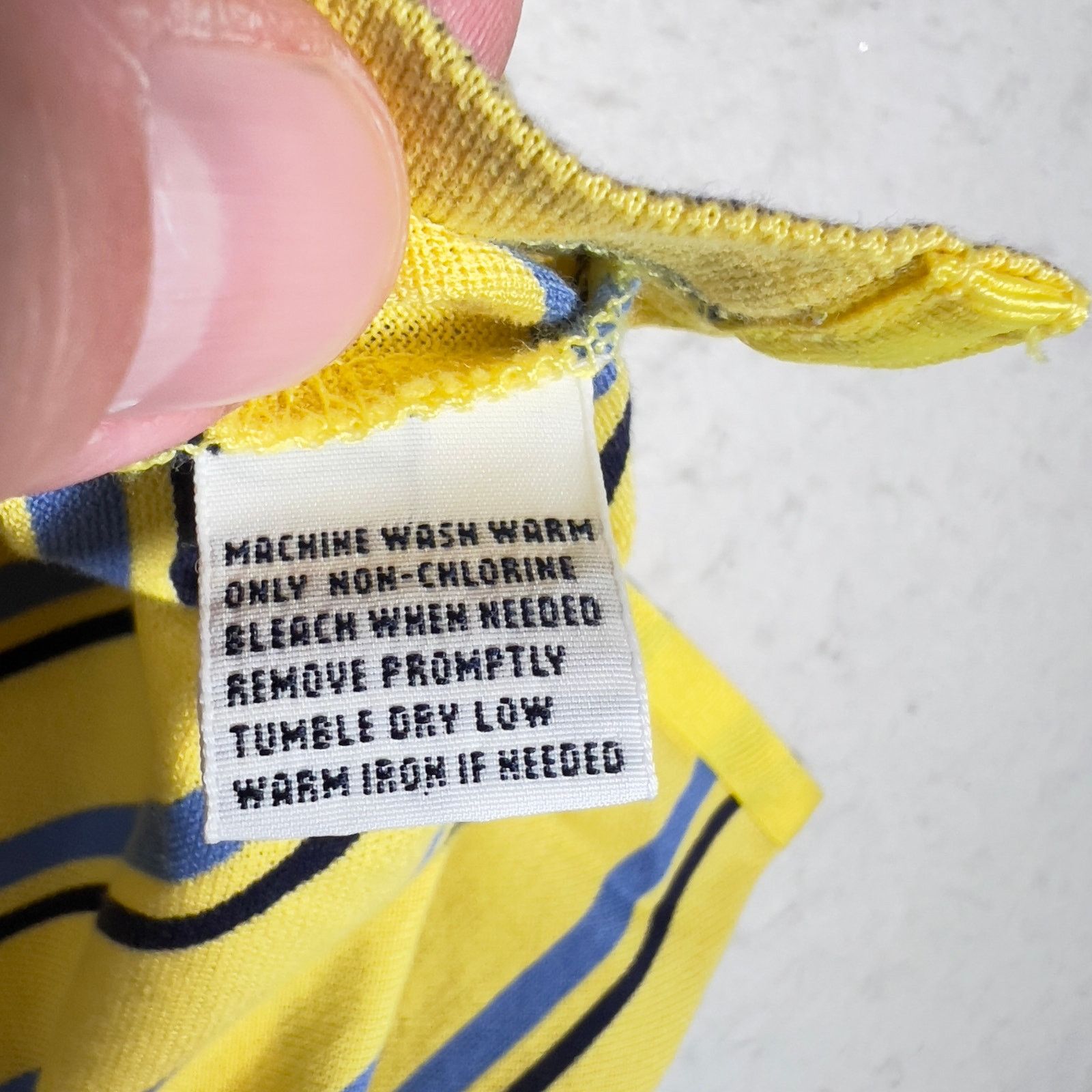 Polo Ralph Lauren Polo Golf 100 Pima Cotton Polo Shirt Men L Yellow Blue Strip Size US L / EU 52-54 / 3 - 4 Thumbnail