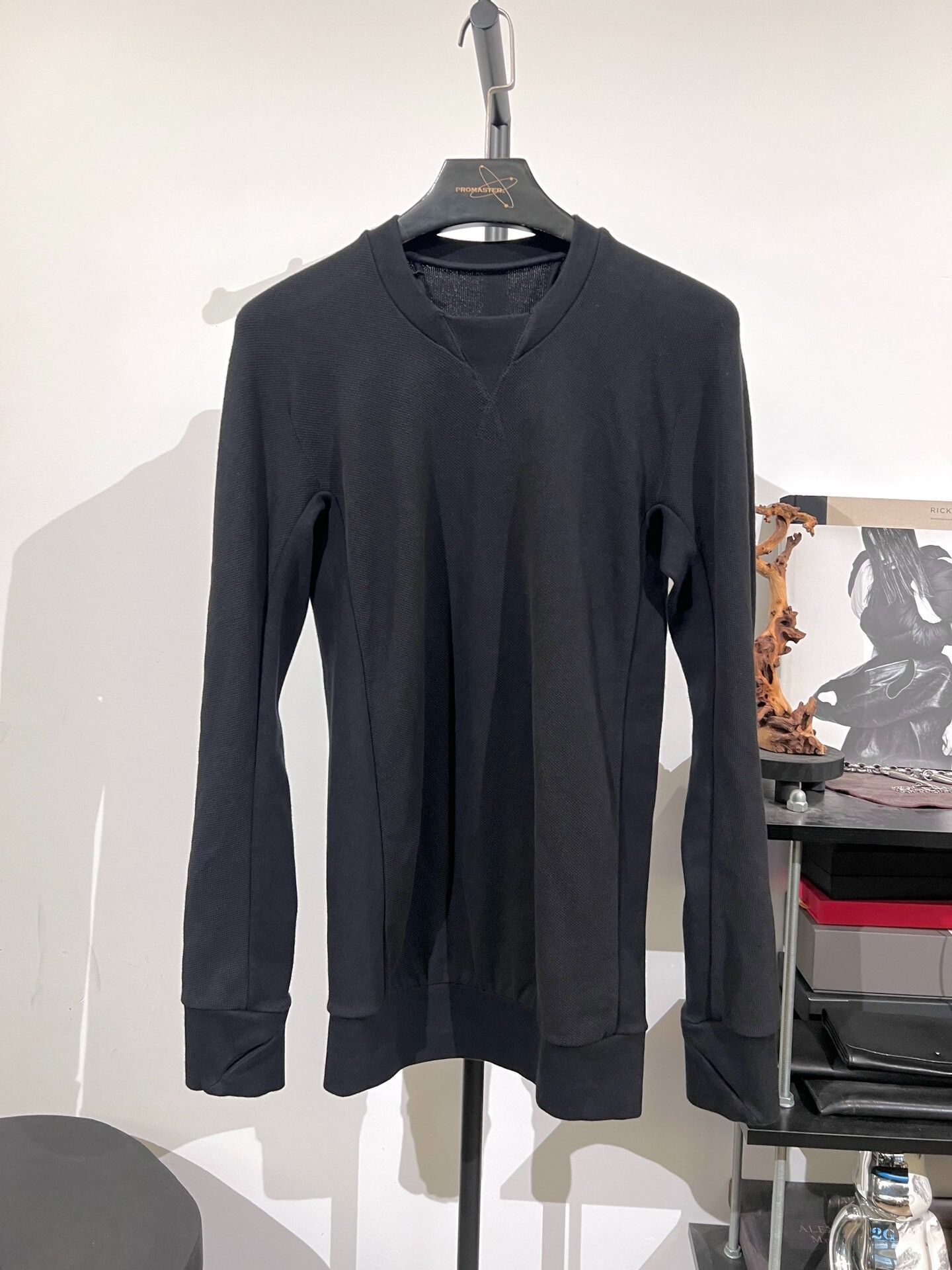 11 By Boris Bidjan Saberi Boris Bidjan Saberi CR3 Waffle Paneled Sweatshirt Size US M / EU 48-50 / 2 - 1 Thumbnail