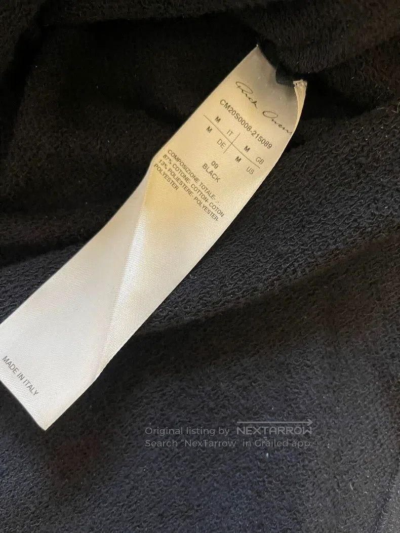 Rick Owens Rick Owens Champion co-branded embroidered pullover sweats Size US M / EU 48-50 / 2 - 5 Thumbnail