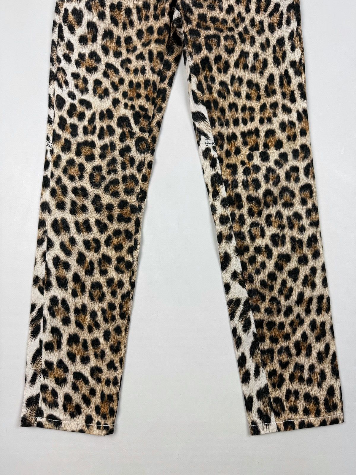 Just Cavalli Just Cavalli Leopard Skinny Skin Leg Pants Size 27" / US 4 / IT 40 - 2 Thumbnail