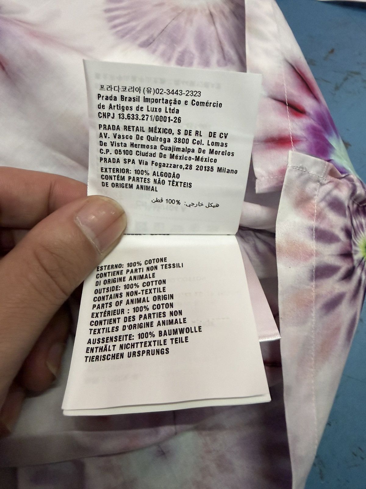 Prada PRADA 19” PSYCHEDELIC SHIRT Size US XL / EU 56 / 4 - 8 Thumbnail
