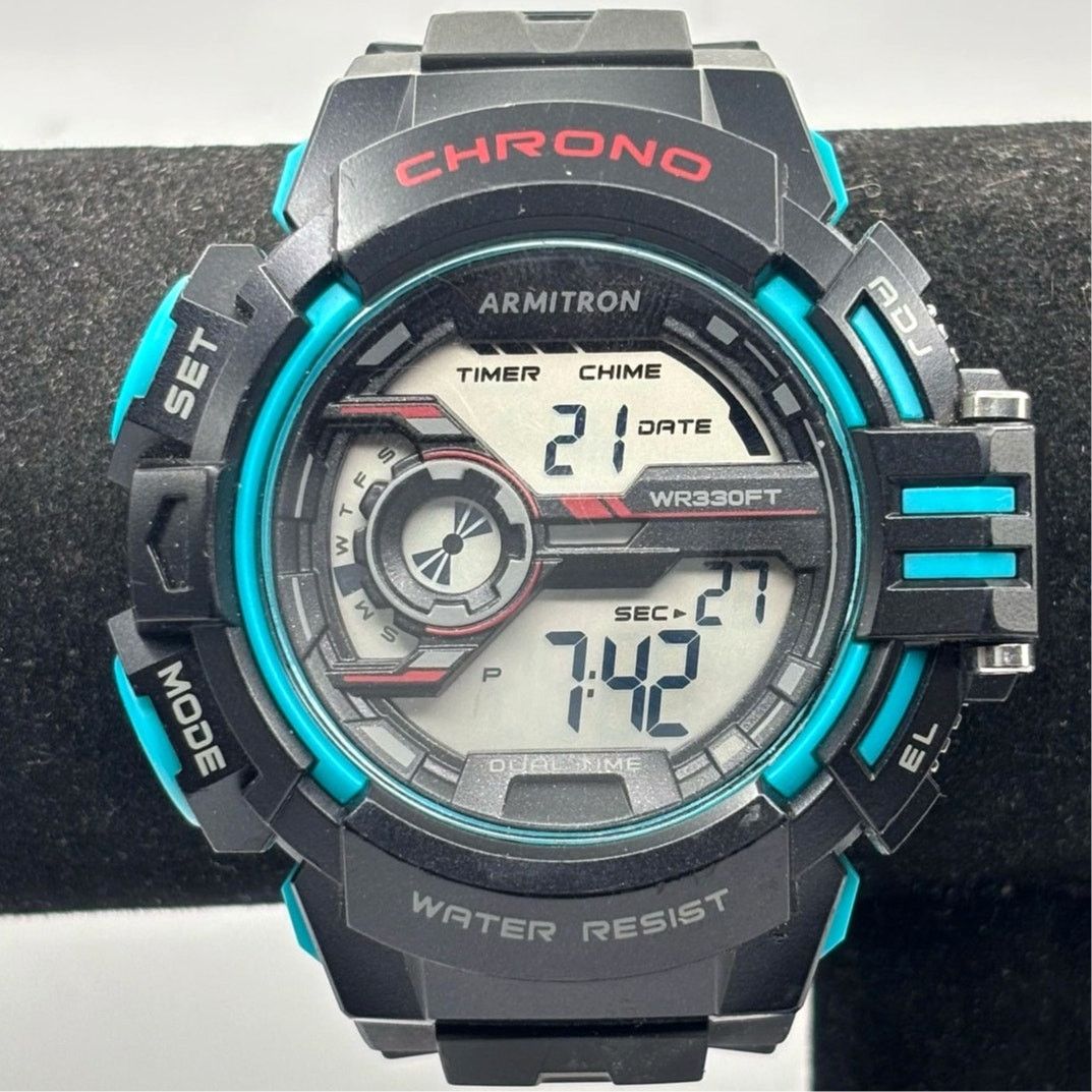 Blue Armitron Digital Men's Watch
