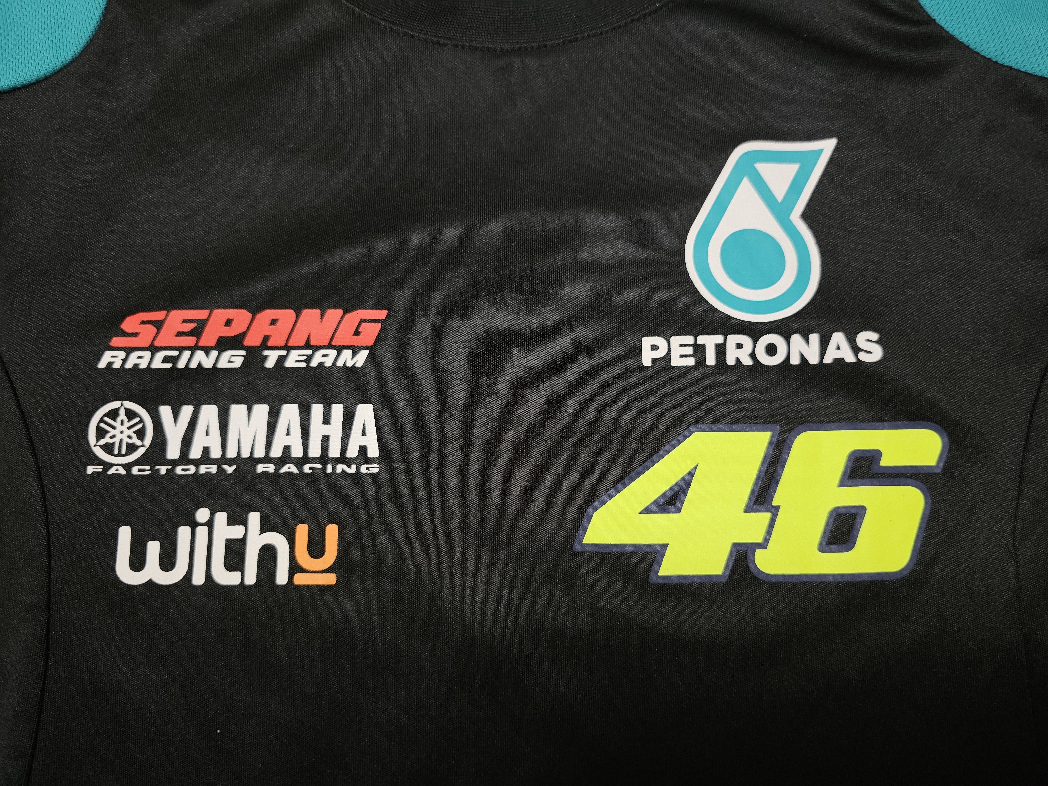Formula 1 PETRONAS YAMAHA MOTOGP TEAM SHIRT MOTORCROSS SHIRT ROSSI 46 Size US S / EU 44-46 / 1 - 4 Thumbnail