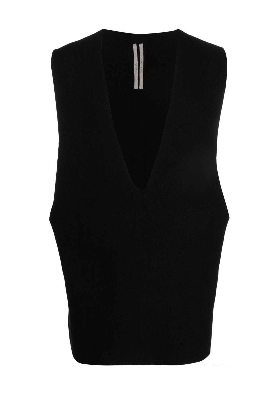 Rick Owens AW23 LUXOR DEEP V WOOL SWEATSHIRT Size US XL / EU 56 / 4 - 2 Thumbnail