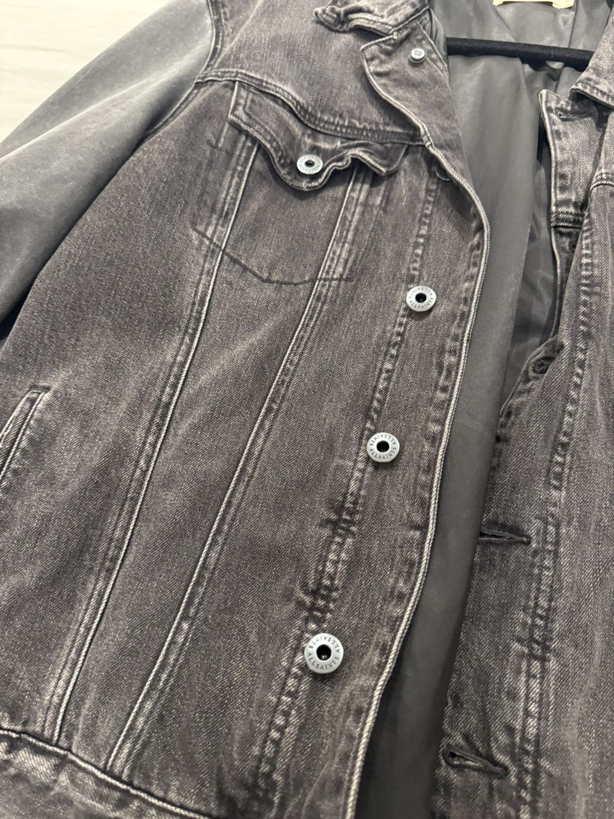 Allsaints ALL SAINTS DENIM JACKET Size US L / EU 52-54 / 3 - 4 Thumbnail