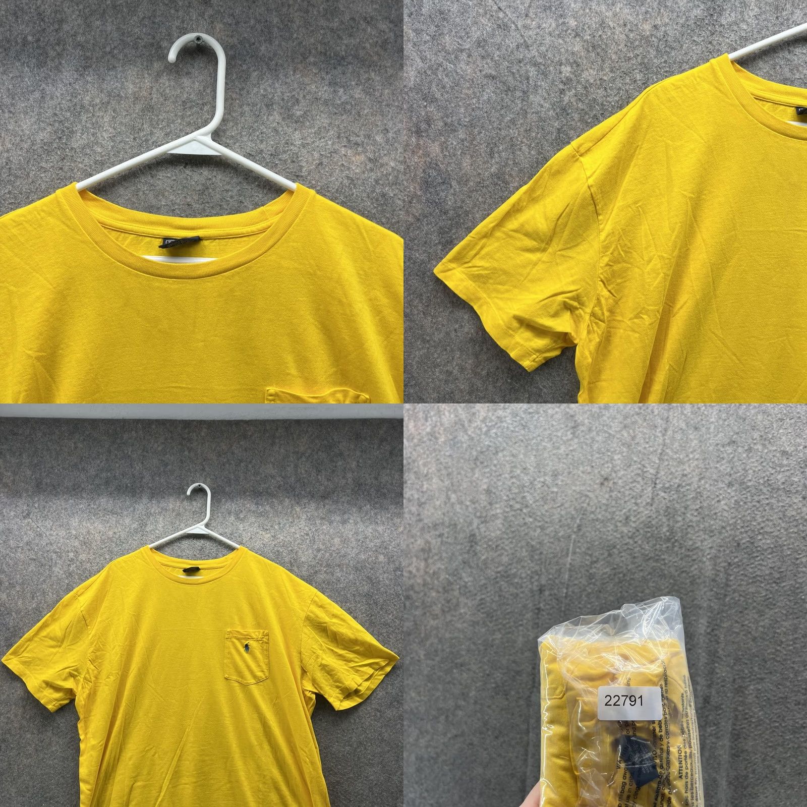 Ralph Lauren Ralph Lauren Shirt Men XL Yellow Casual Pocket Tee Crewneck XL Mens Size US XL / EU 56 / 4 - 8 Thumbnail