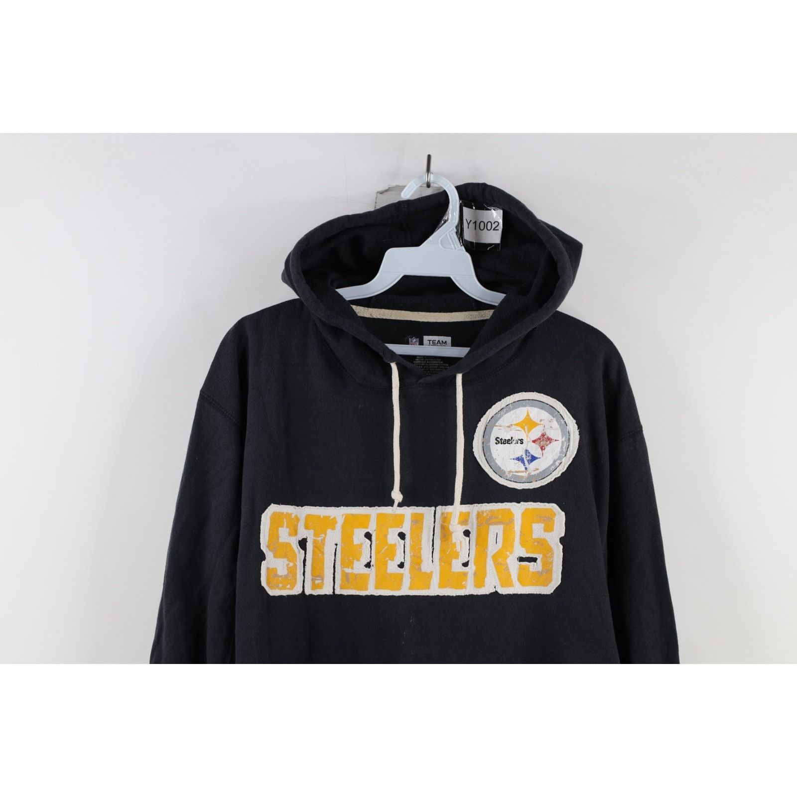 Vintage Vintage Distressed Pittsburgh Steelers Football Hoodie Size US L / EU 52-54 / 3 - 2 Thumbnail