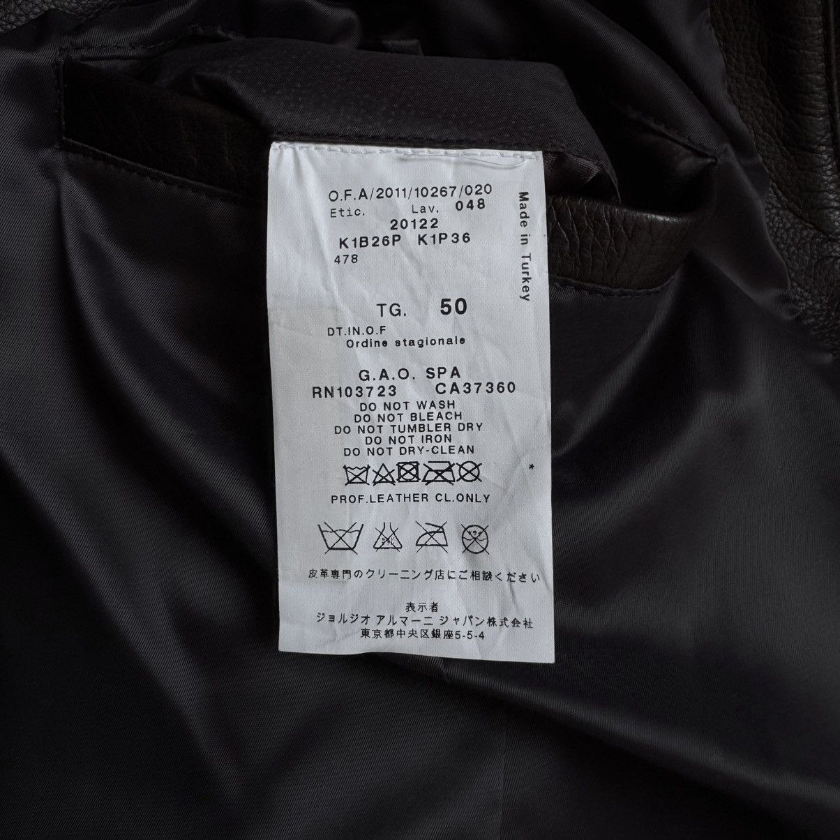 Emporio Armani Emporio Armani AW2012 Pony Hair Asymmetrical Leather Jacket Size US M / EU 48-50 / 2 - 12 Thumbnail