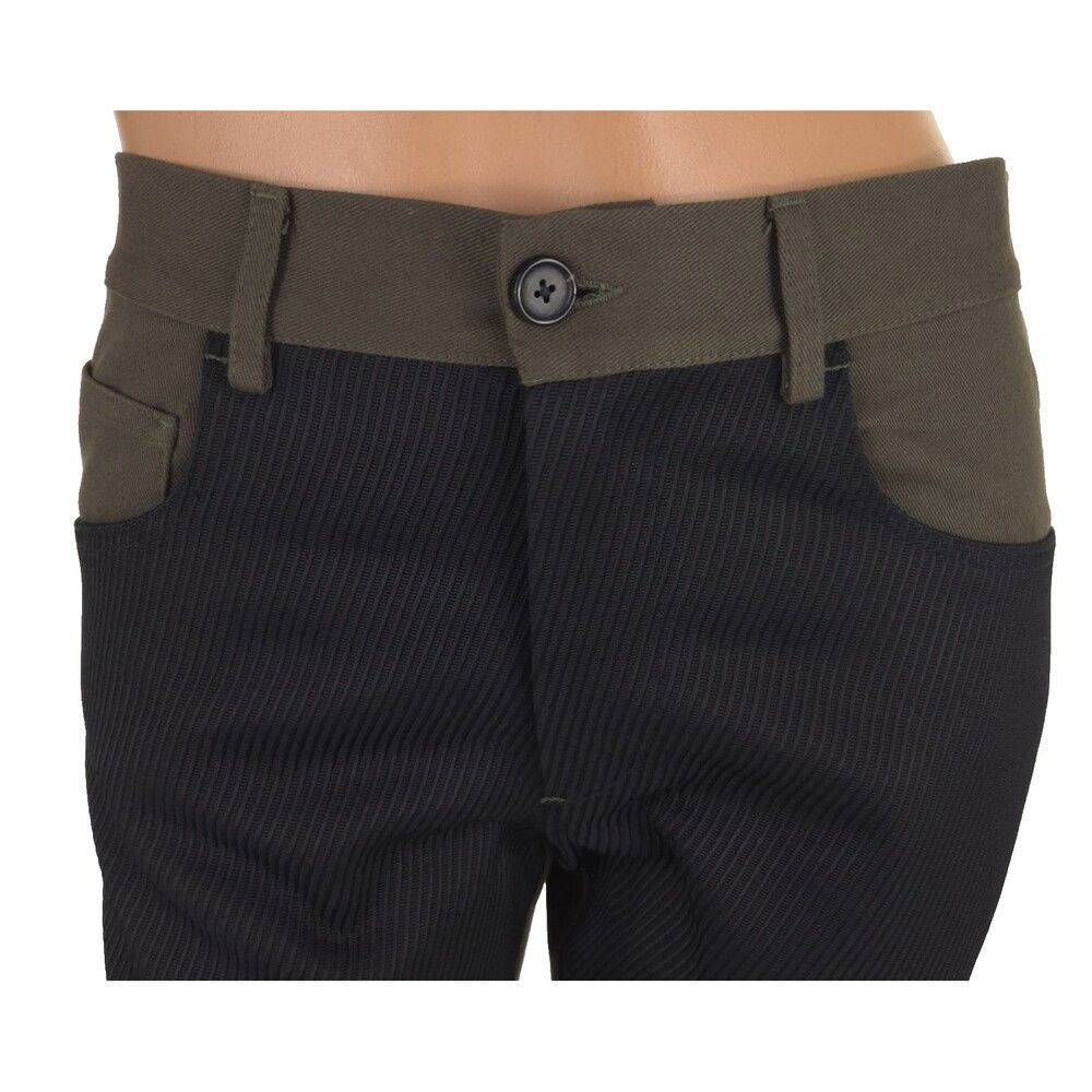 Yang Li Yang Li 5 Pocket Contrast Trousers Size 46 US 30 S Mens Bla Size US 30 / EU 46 - 4 Thumbnail