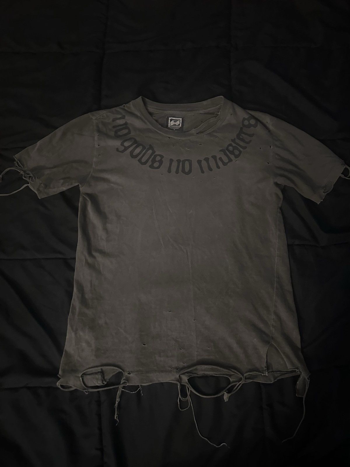 Pre-owned Undercover Ss03 Scab ‘no Gods No Masters' Shirt