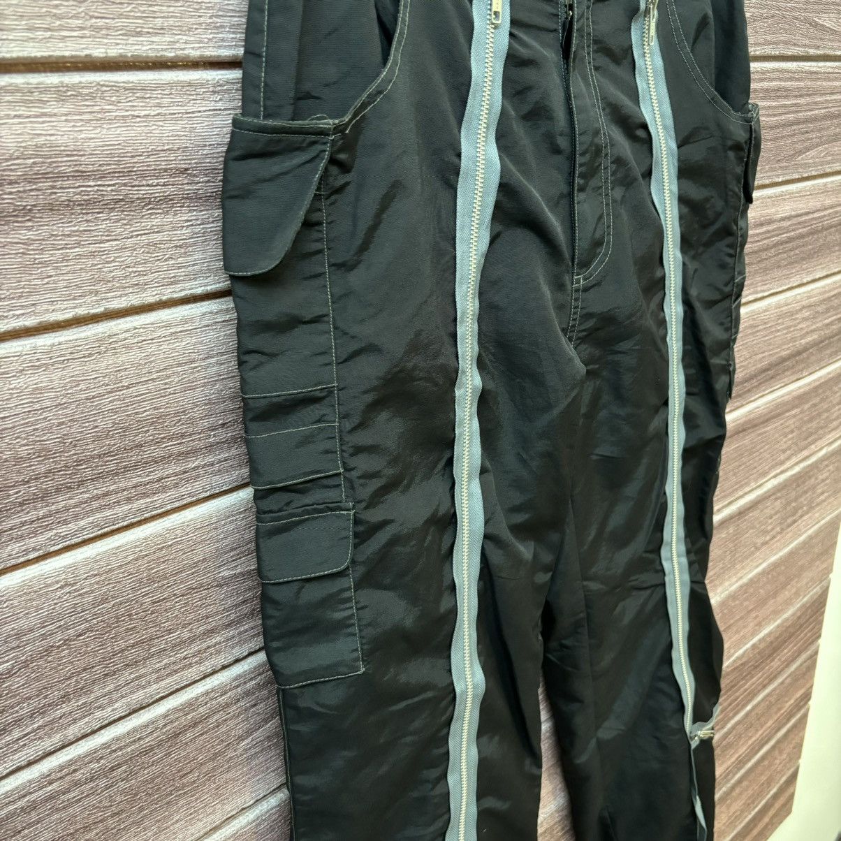 Designer Lewis Sterling Zipper Bondage Pants Size US 32 / EU 48 - 3 Thumbnail