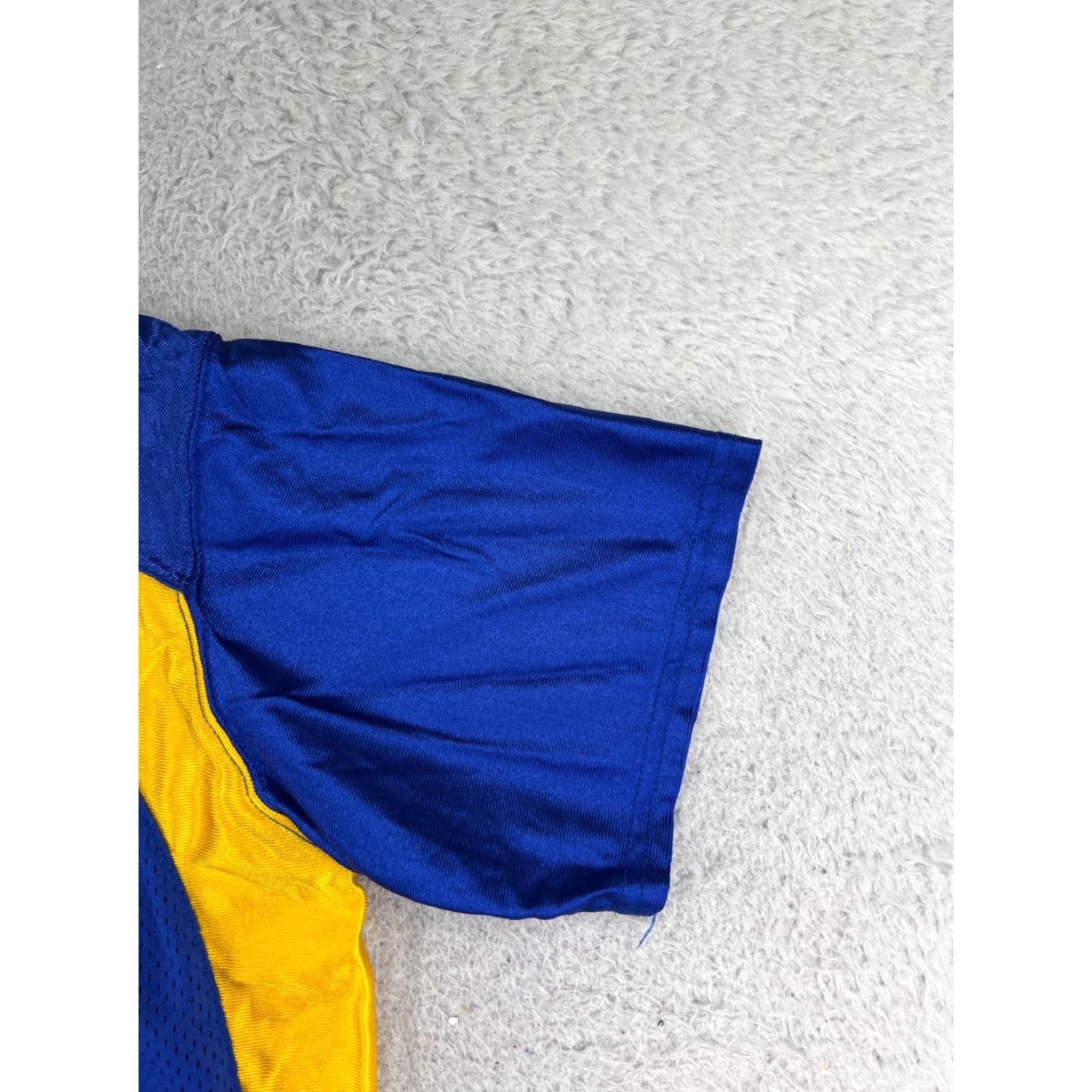 Vintage VINTAGE Carfax Jersey Shirt Adult Large Blue Yellow #99 Short Sleeve Nylon Logo Embroidered Mens T-Shirt Car Size US L / EU 52-54 / 3 - 2 Thumbnail