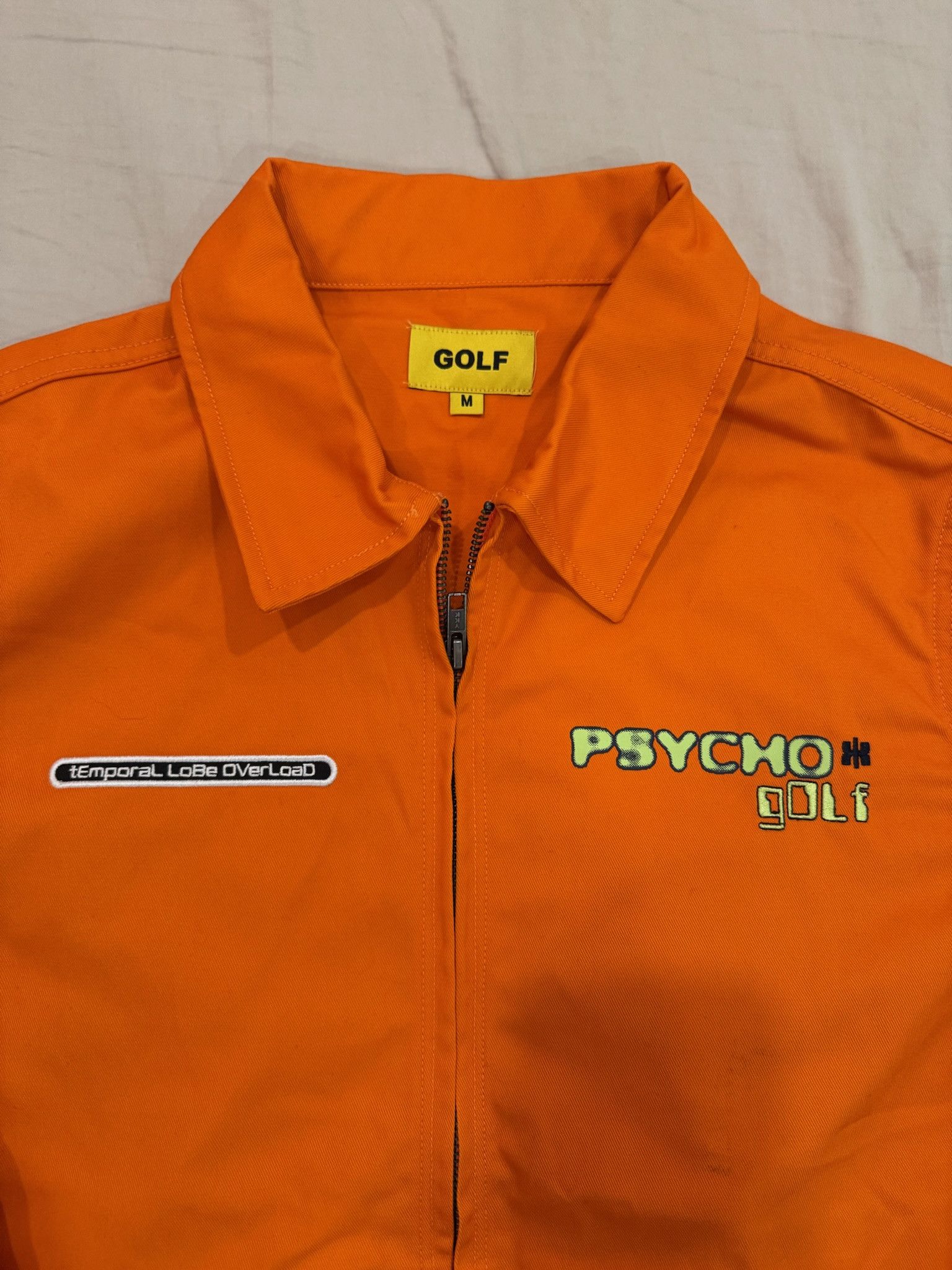Golf Wang Golf Wang Psycho Work Jacket in Orange Size US M / EU 48-50 / 2 - 2 Thumbnail