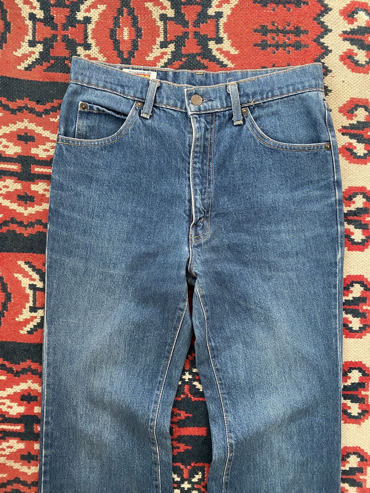Big John Vintage Flare Big-John Denim Jeans Bootcut Size US 30 / EU 46 - 4 Thumbnail