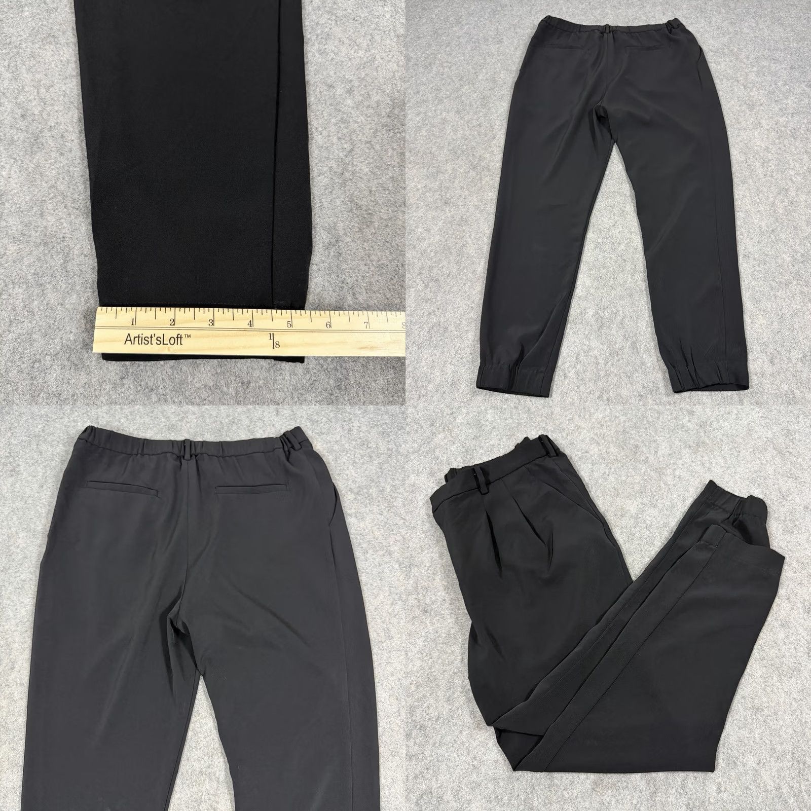 Uniqlo Uniqlo Casual Ankle Taper Pants Women's L Black Size 36" / US 14 / IT 50 - 10 Thumbnail